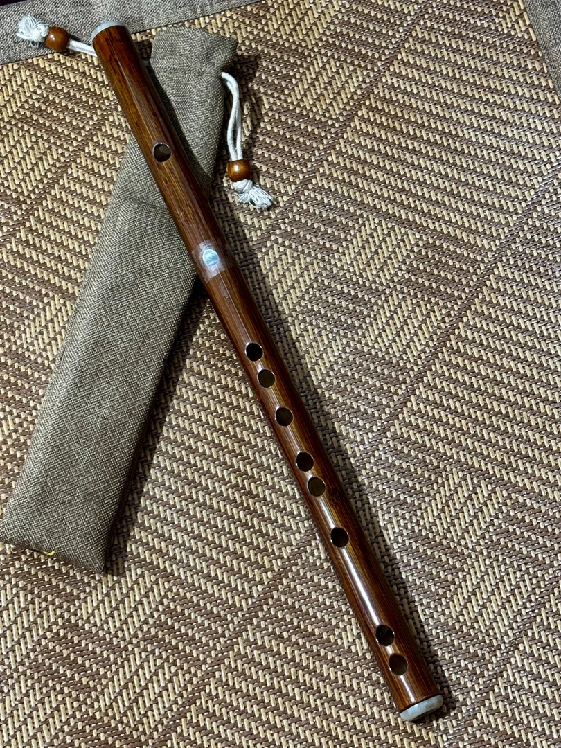 竹笛横笛苦竹短笛古风初学专业演奏易吹省力好上手