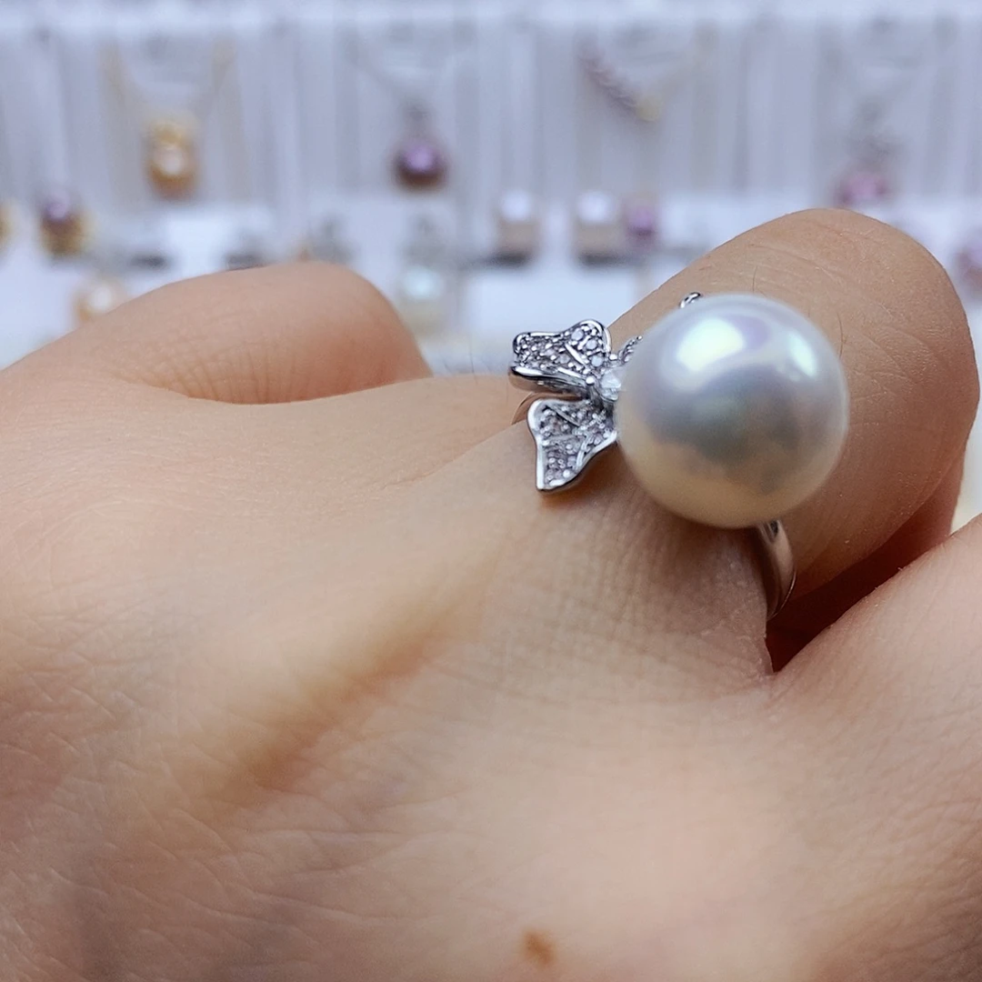 戒指未镶嵌淡水珍珠