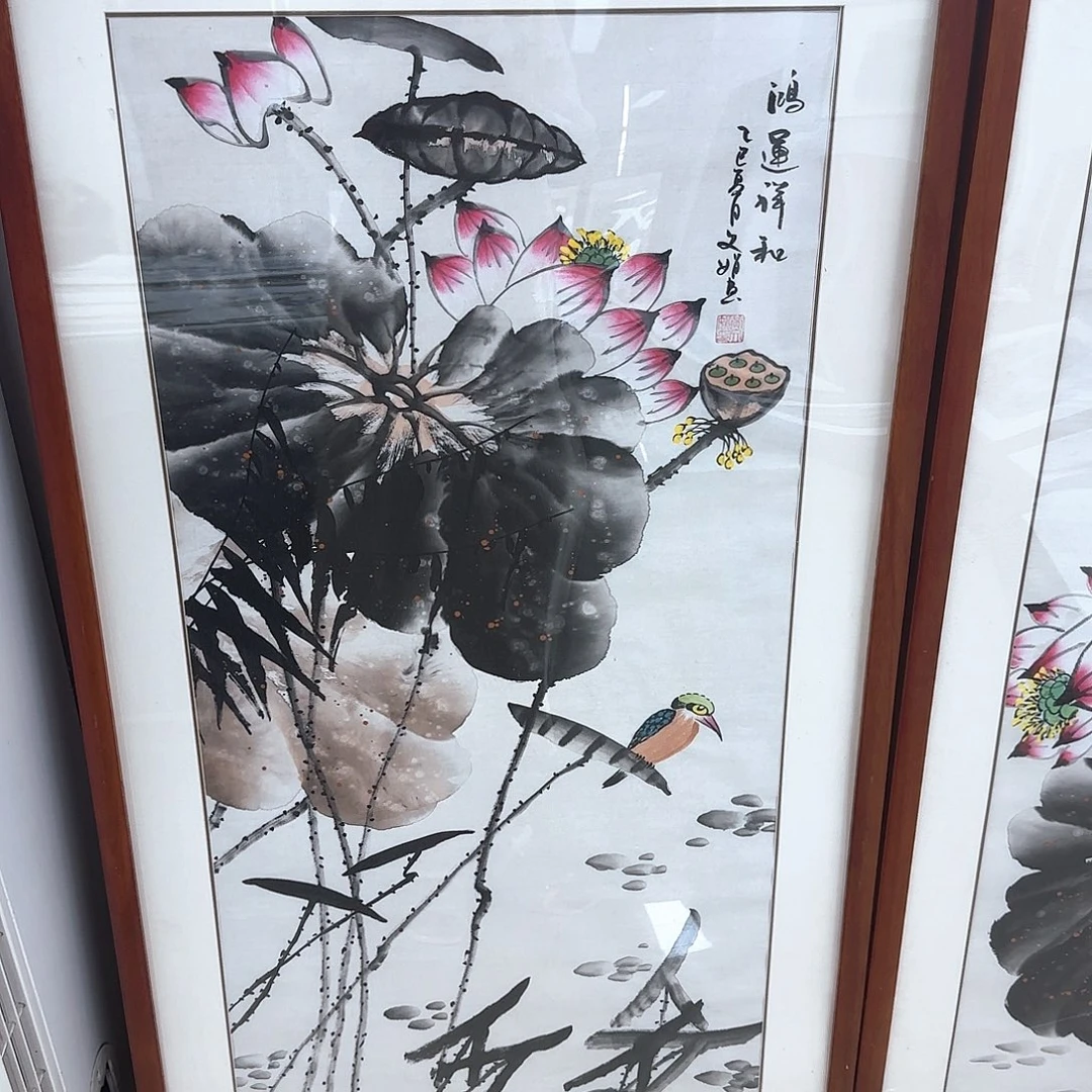 国画国画作品展。国画