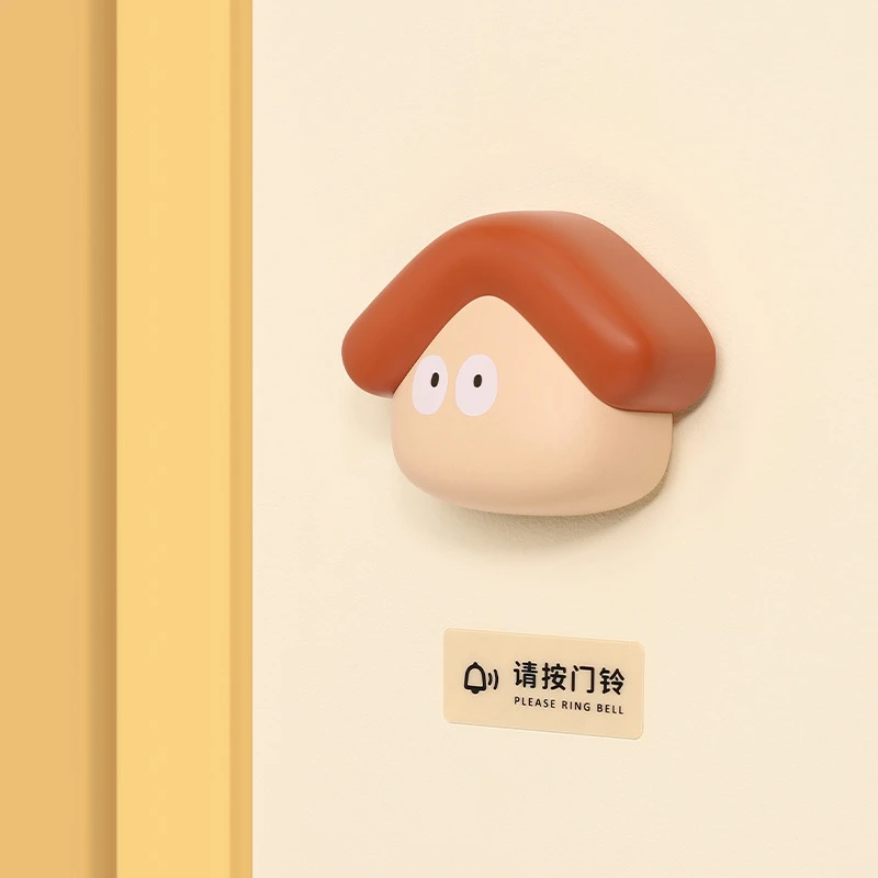 ININHOME皮特露西门铃家用无线通信可爱北欧呆萌厕所卧室大门呼叫