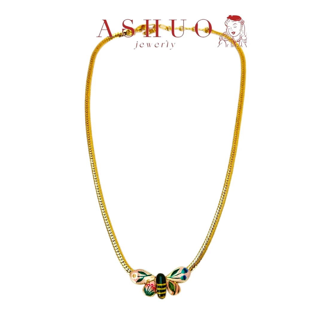 铜合金项链 阿烁中古Taratata as10743