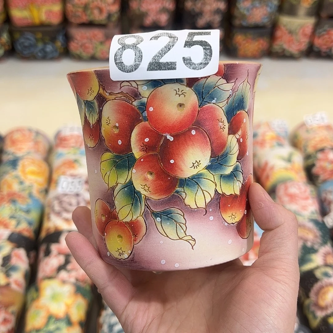 景德镇炫彩手绘口10.5高10