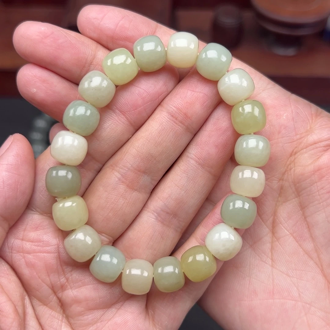 和田玉手链未镶嵌