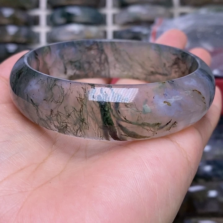 玛瑙/玉髓手镯未镶嵌雪**辉