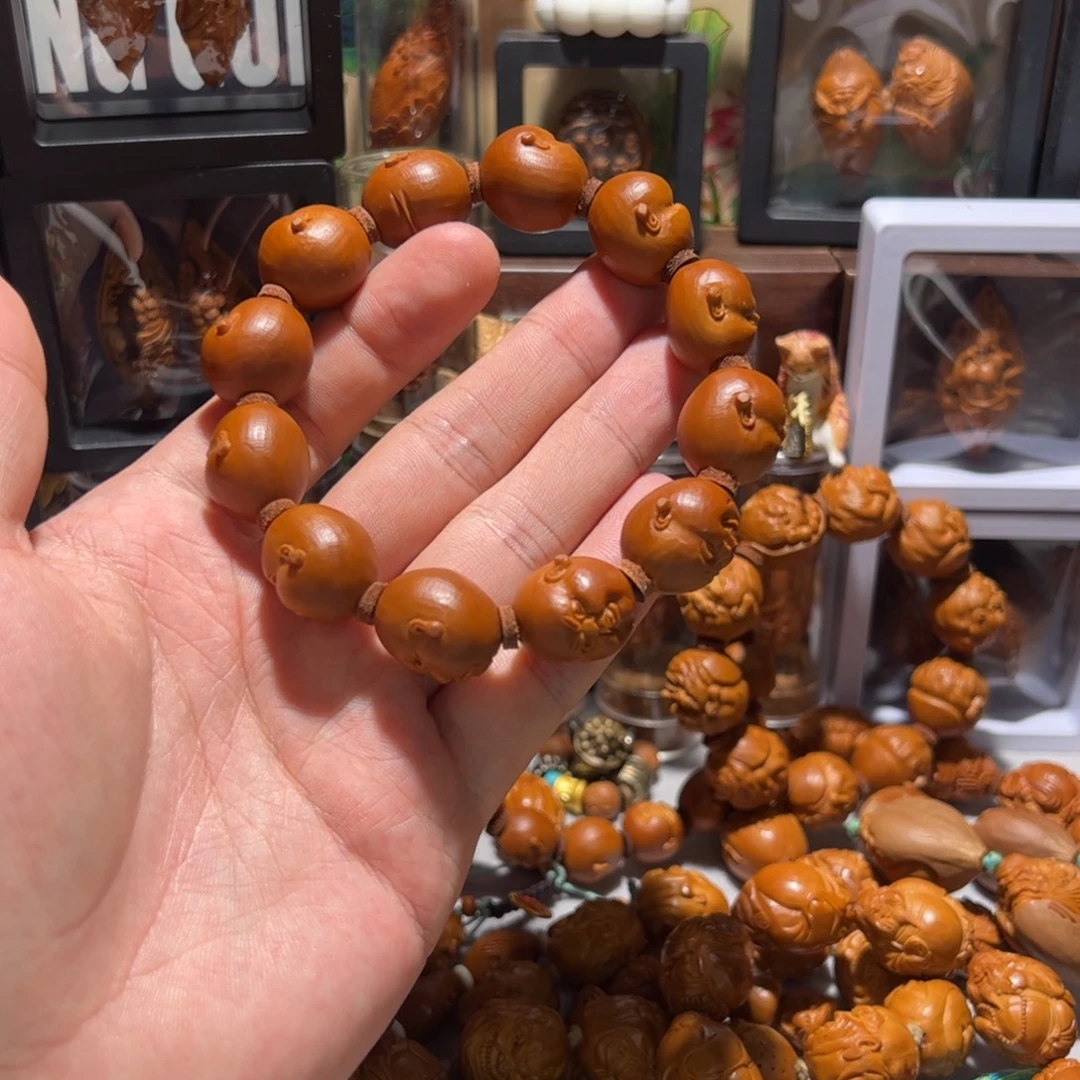 哈****手串/手链橄榄核手工百态