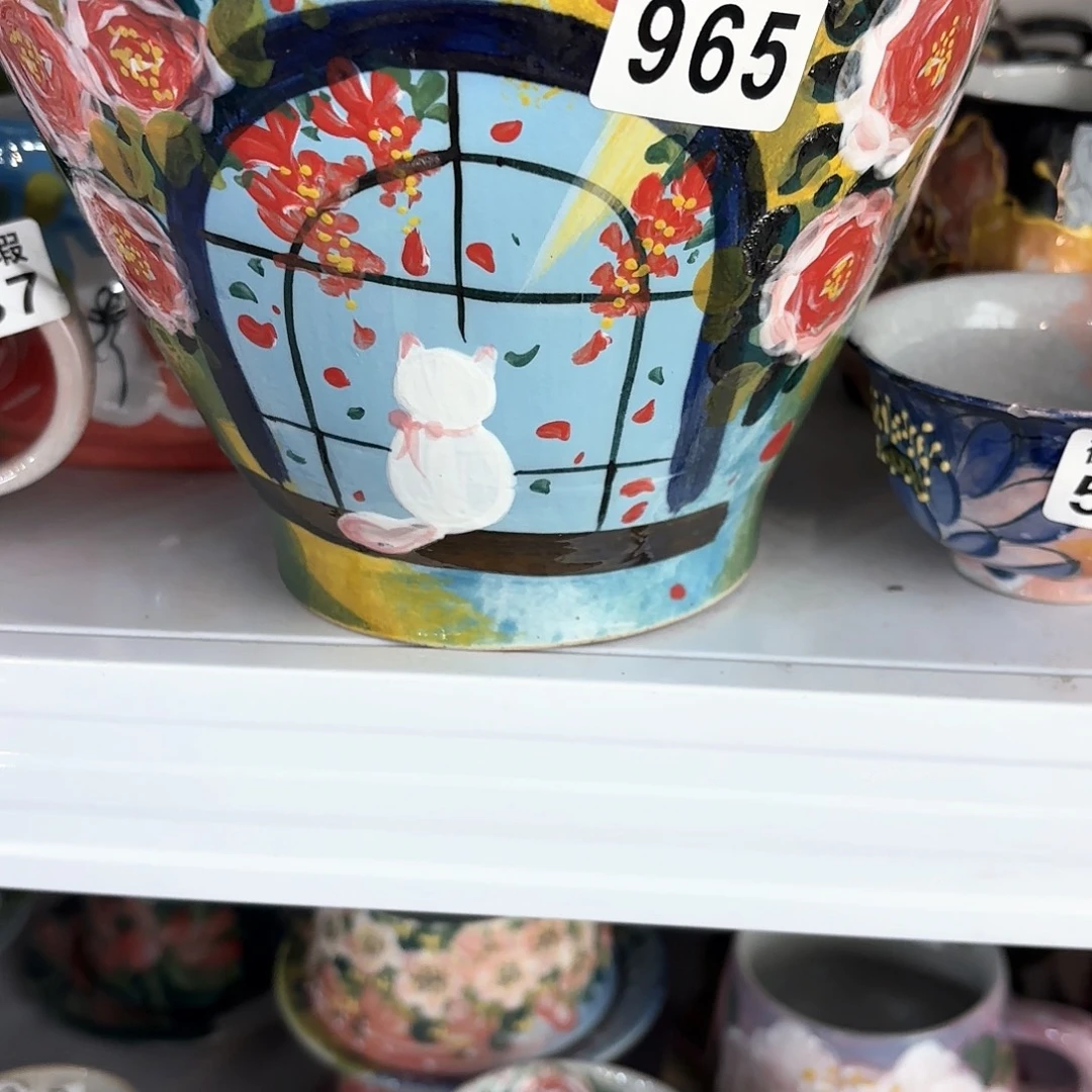 景德镇手绘高温釉下彩陶瓷茶具