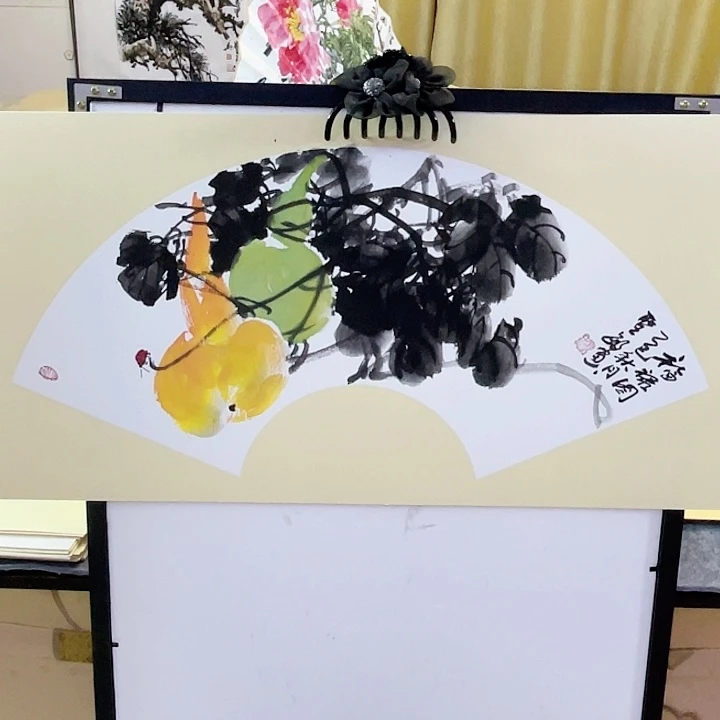 国画张圣敏先生纯手绘作品