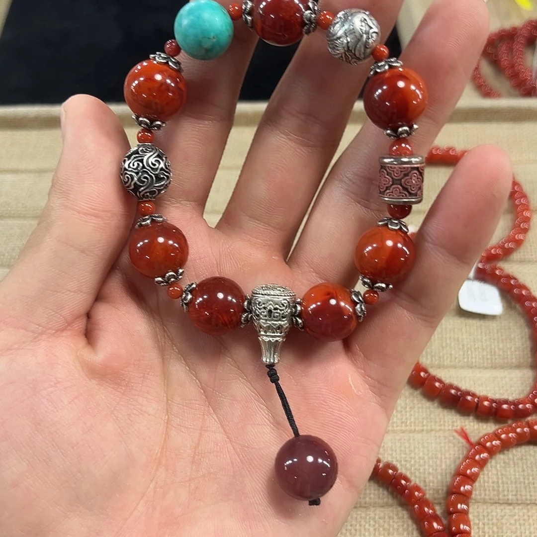 手链未镶嵌南红玛瑙zjh