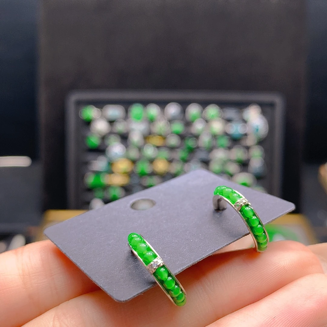 未镶嵌戒指翡翠天然翡翠