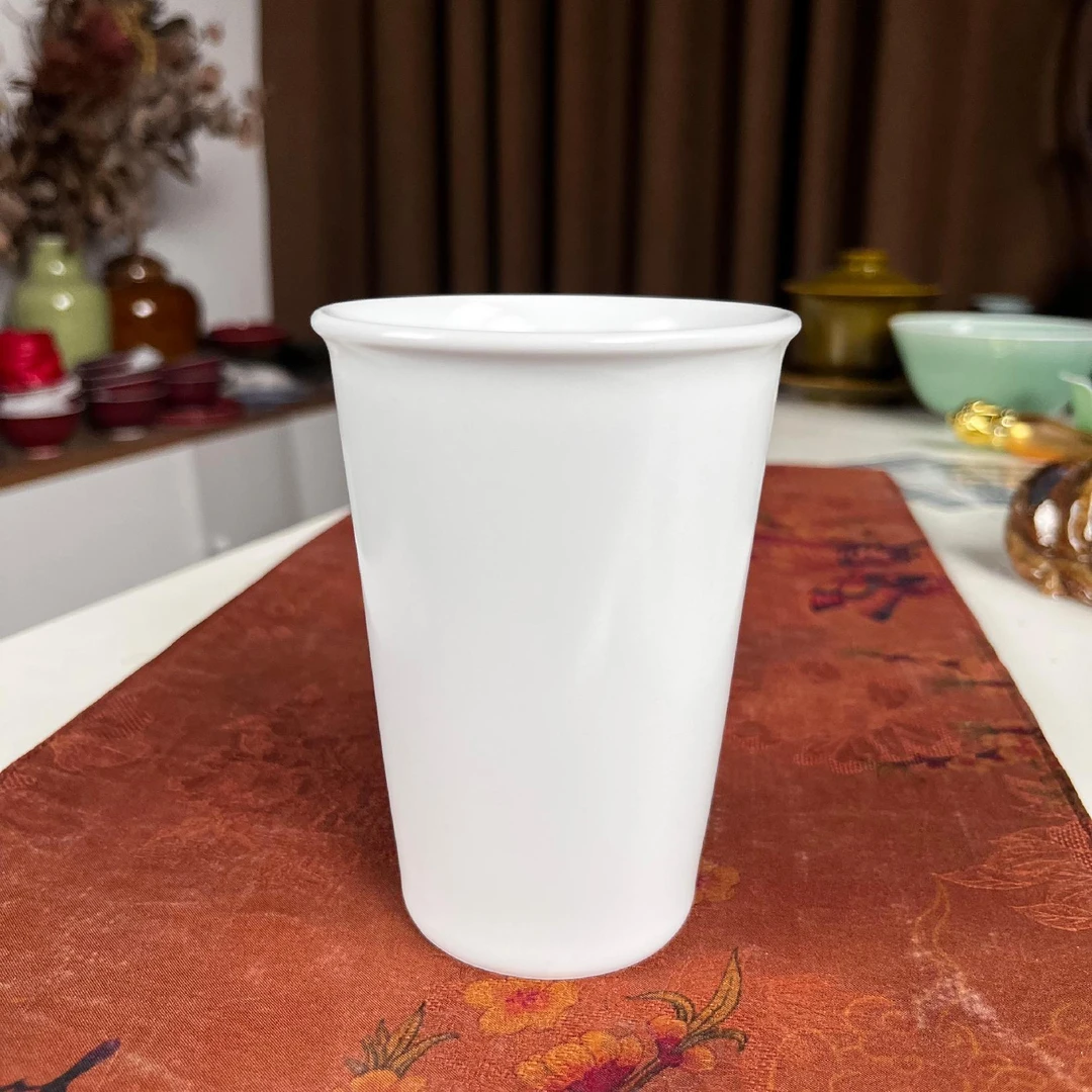 闰火堂 可乐杯甜白杯 H156