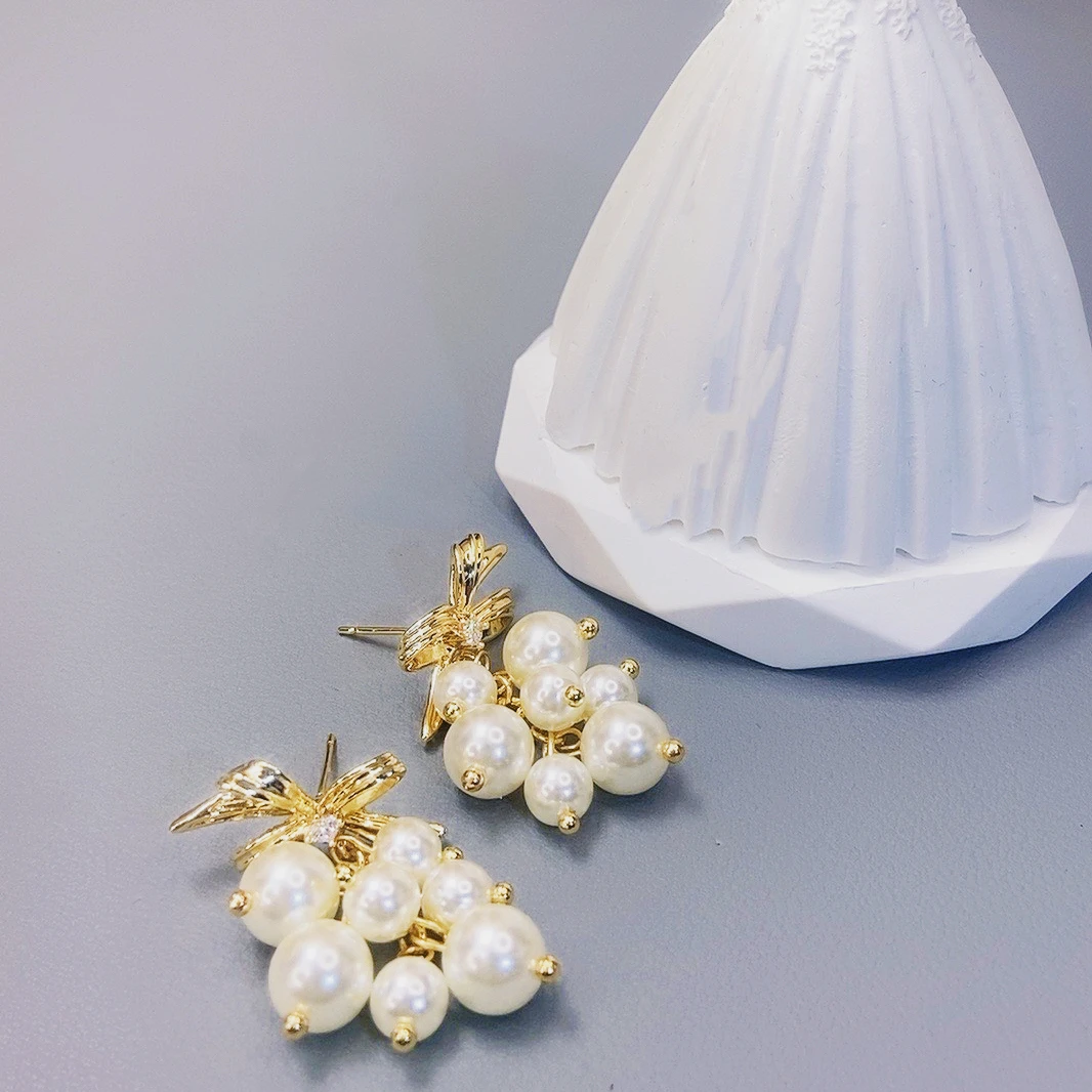 铜合金无非金属耳饰 铜合金耳饰  2单拍