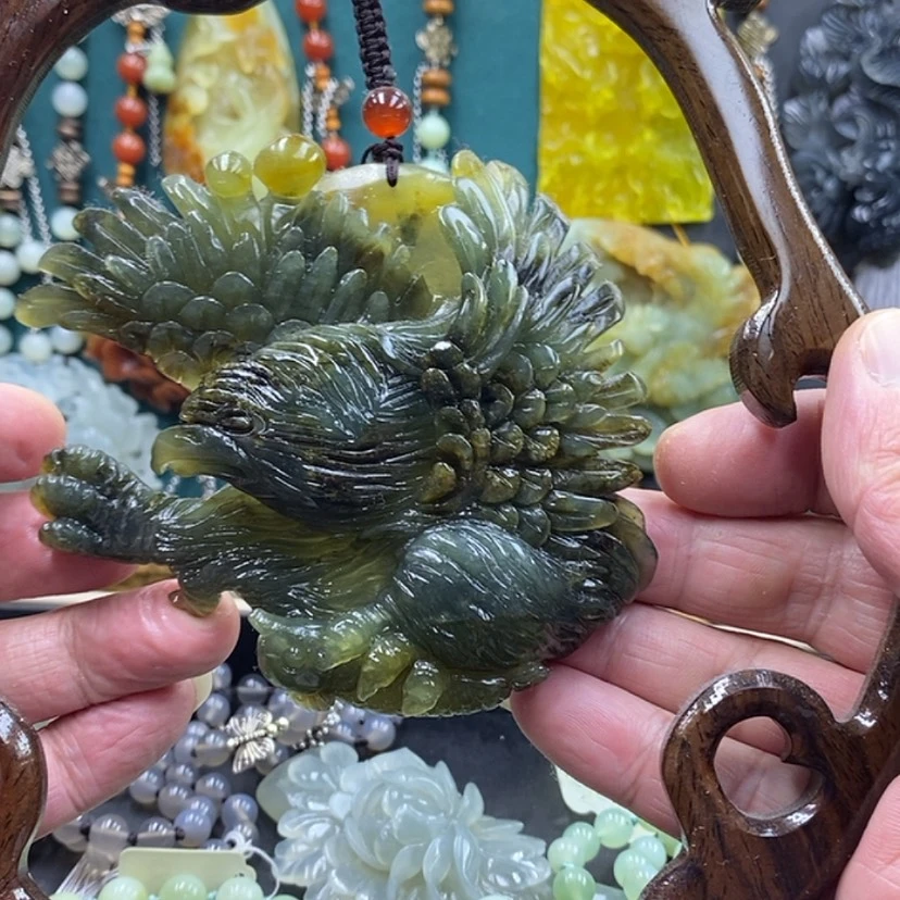 【闪购商品】未镶嵌岫玉吊摆件