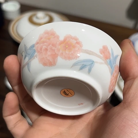陶瓷手绘杯一个陶瓷