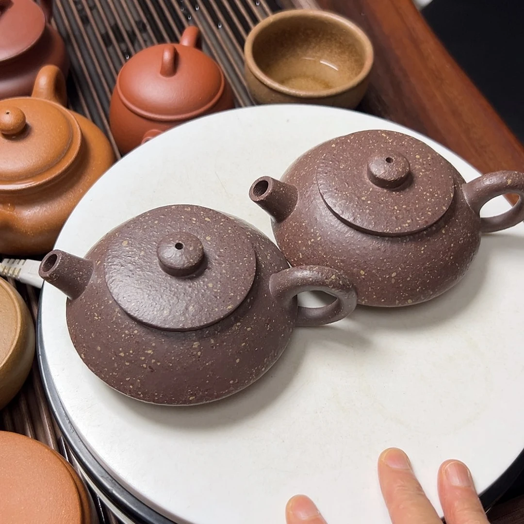 朱***名茶壶段泥紫砂壶等传统