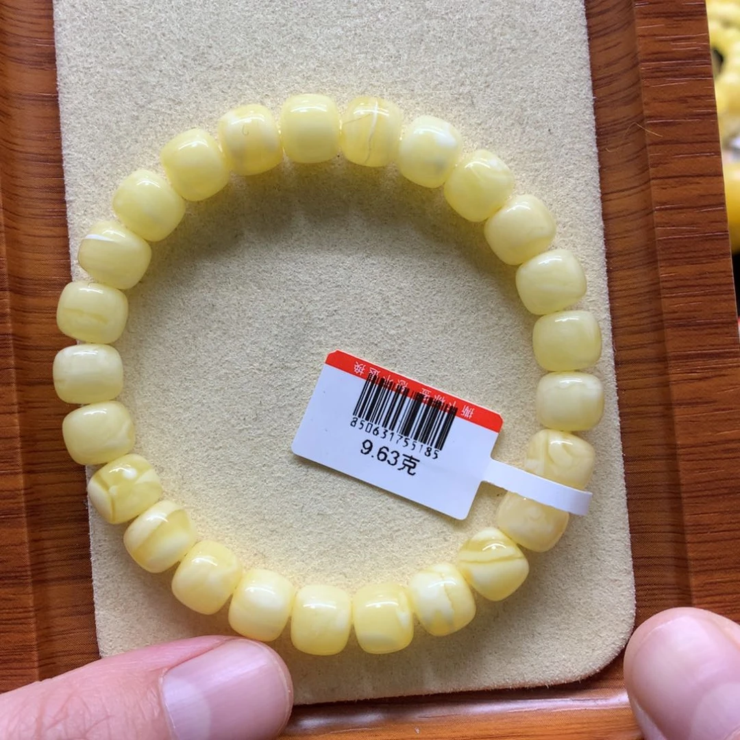 蜜蜡手链未镶嵌蜜蜡