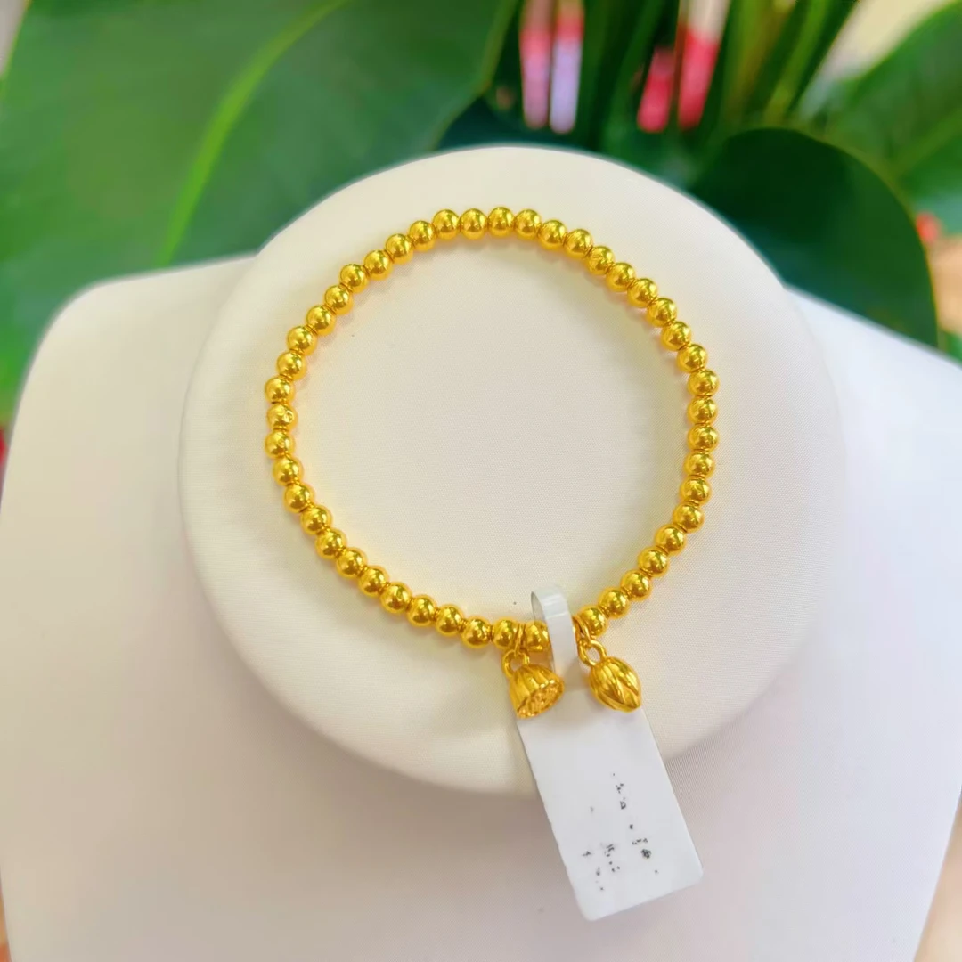 水贝黄金卡4mm两世欢足金999（约2.49g）专卖店专属