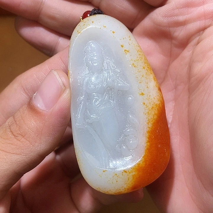 和田玉未镶嵌颈饰HX