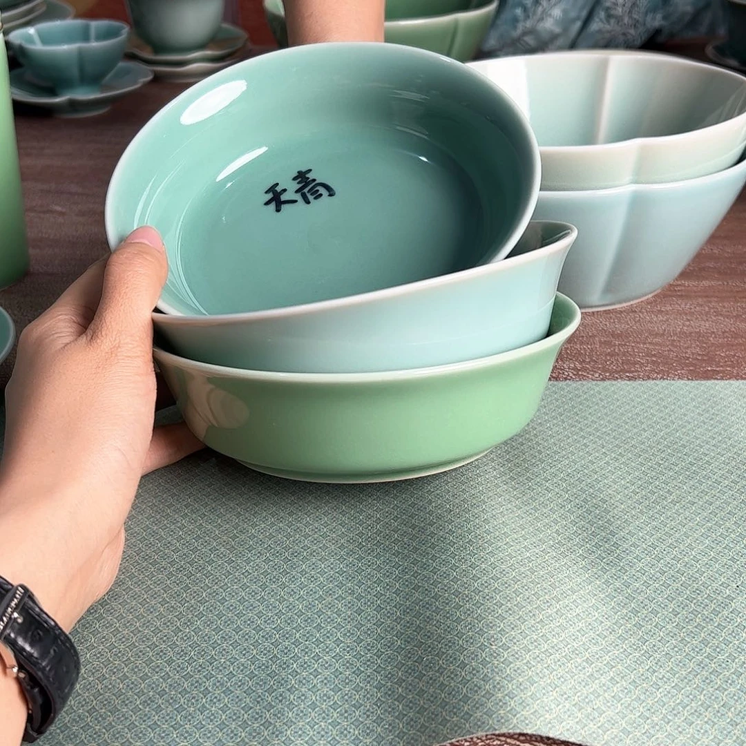 云间青瓷小米茶器龙泉