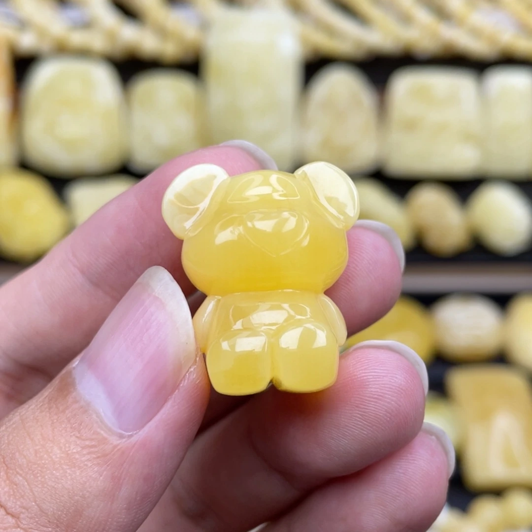 裸石琥珀未镶嵌琥珀蜜蜡