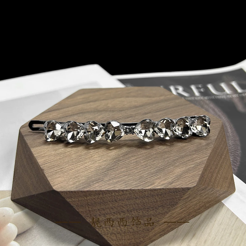 【LXX靓西西】134 一字夹9.1厘米简约休闲碎发边夹