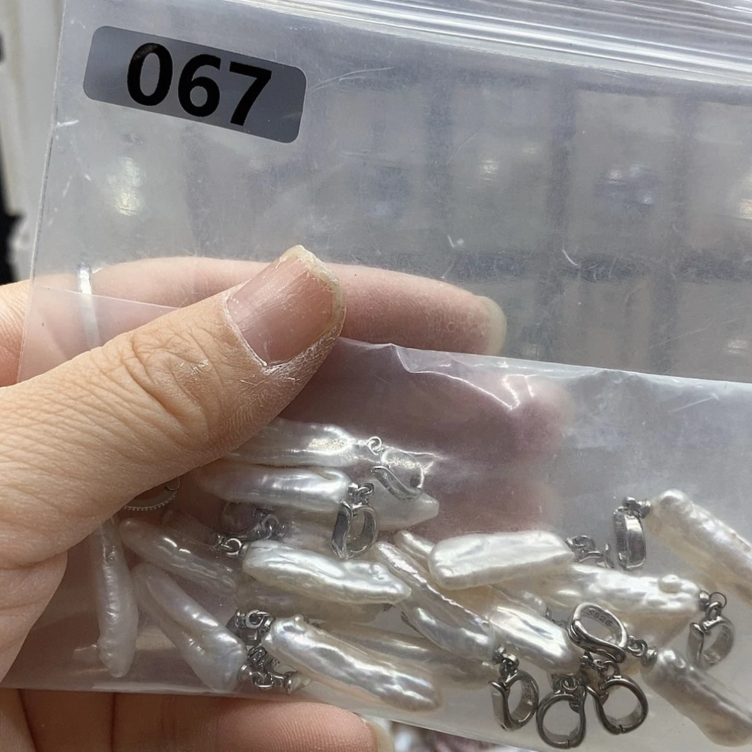 颈饰合金淡水珍珠