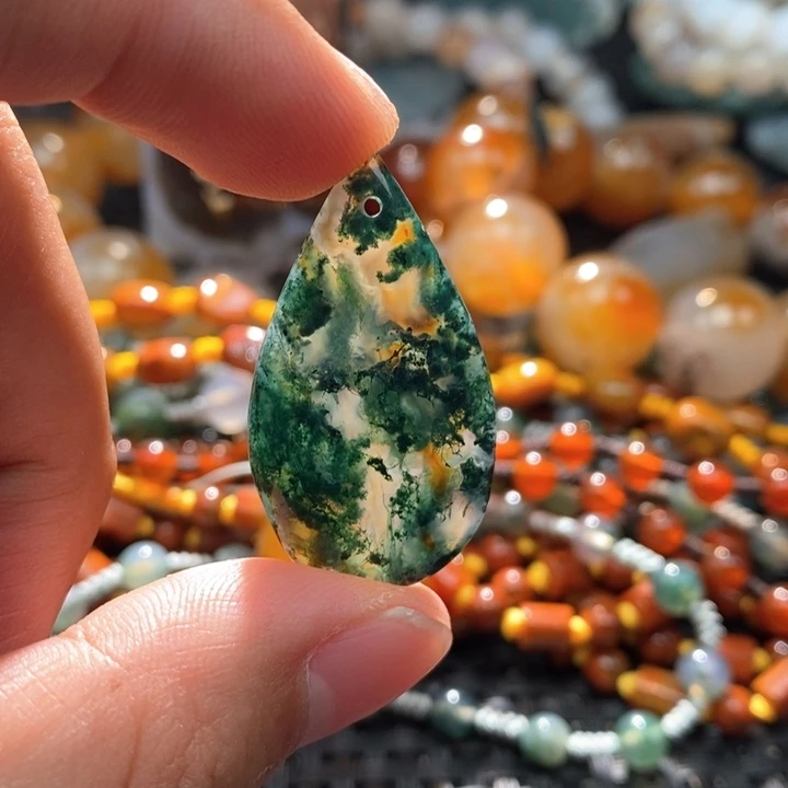 【闪购商品】玛瑙/玉髓颈饰未镶嵌坤***1