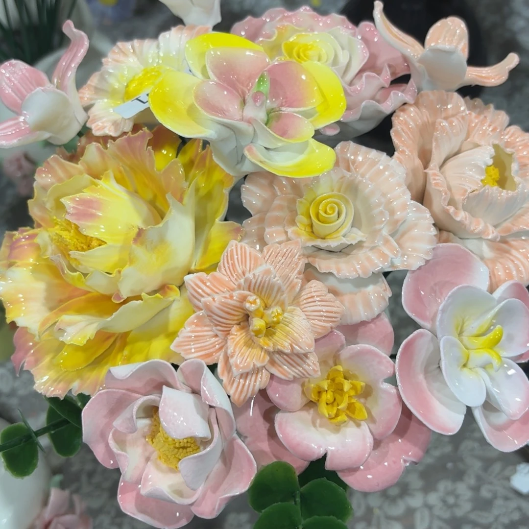 陶瓷花，拍满20发货，退款拉黑，291