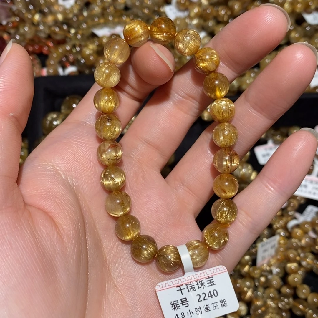 水晶手链未镶嵌手串