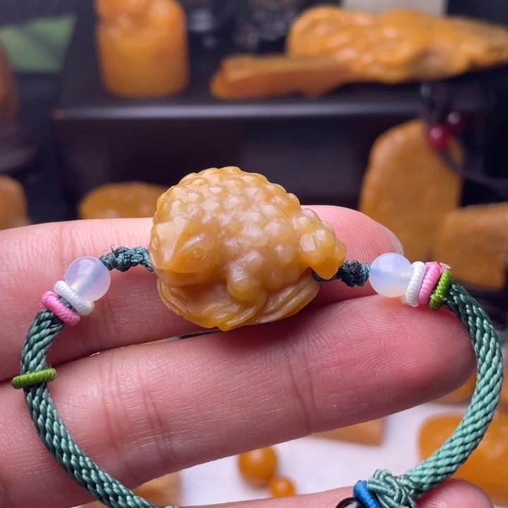 田黄石寿山田黄石