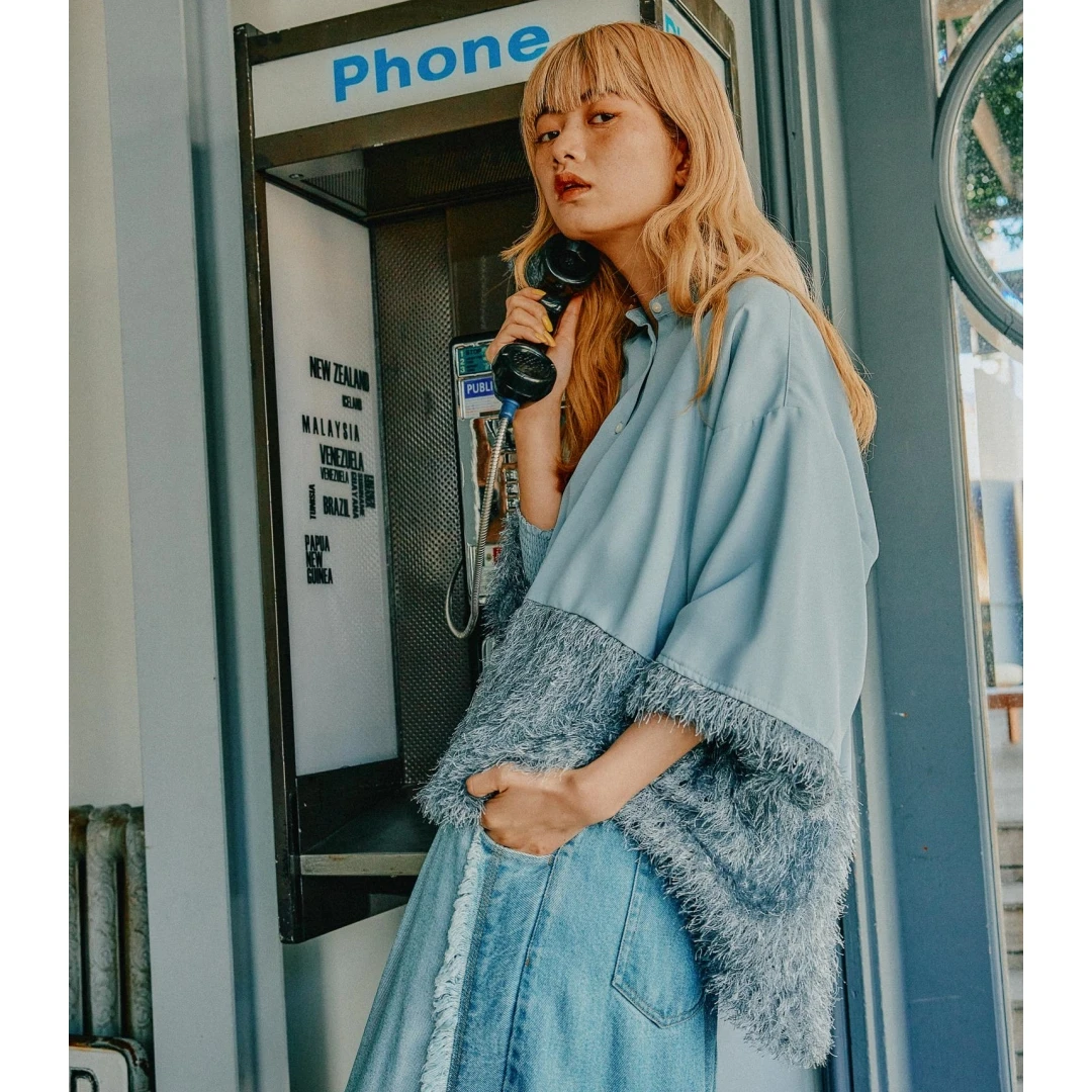 【六哥家】春季新款 N 轻奢流行时尚潮牌小众炸街高级感女装衬衫