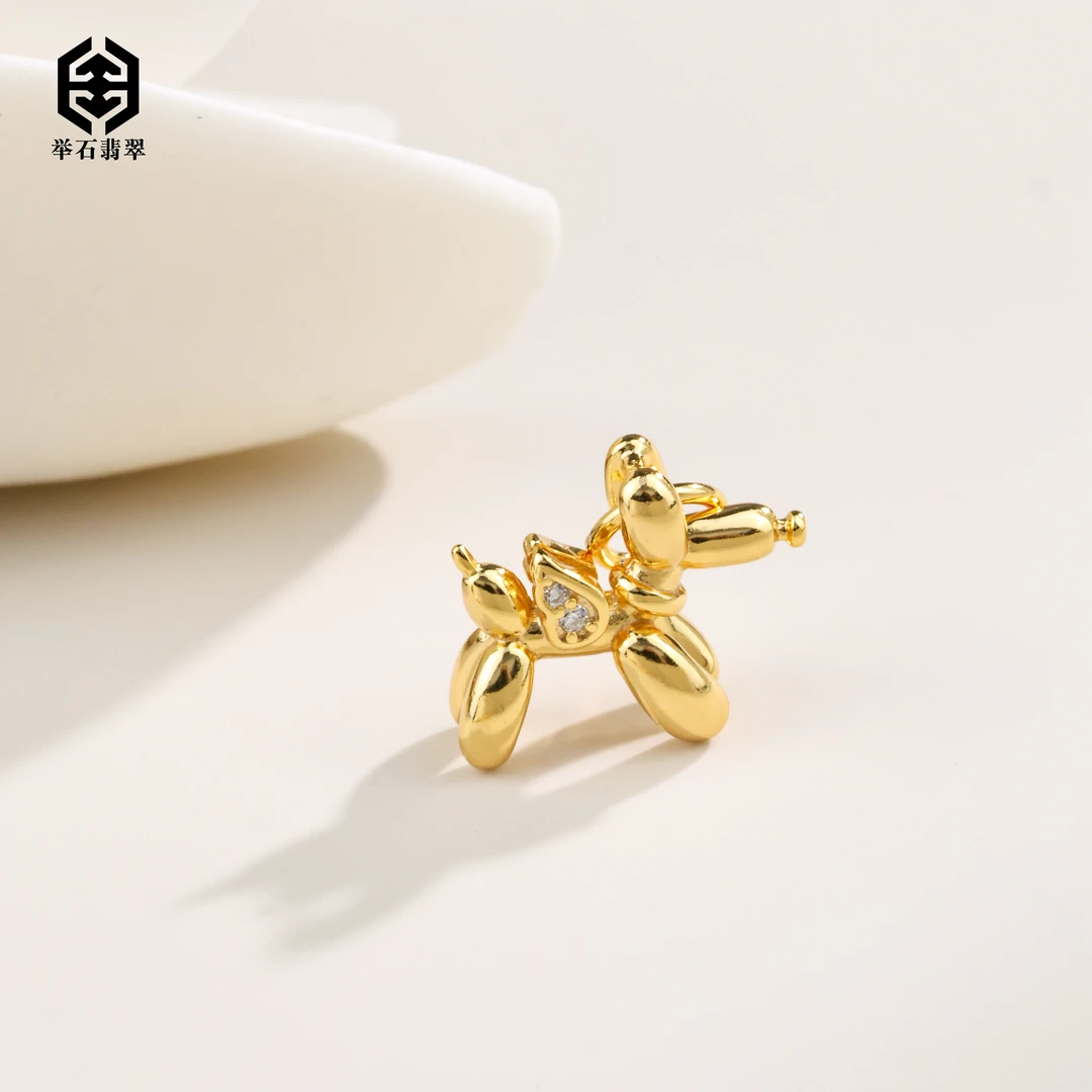 足银银制品 【举石】X0709-512-0253足银999吊坠（一件/多样性发）u