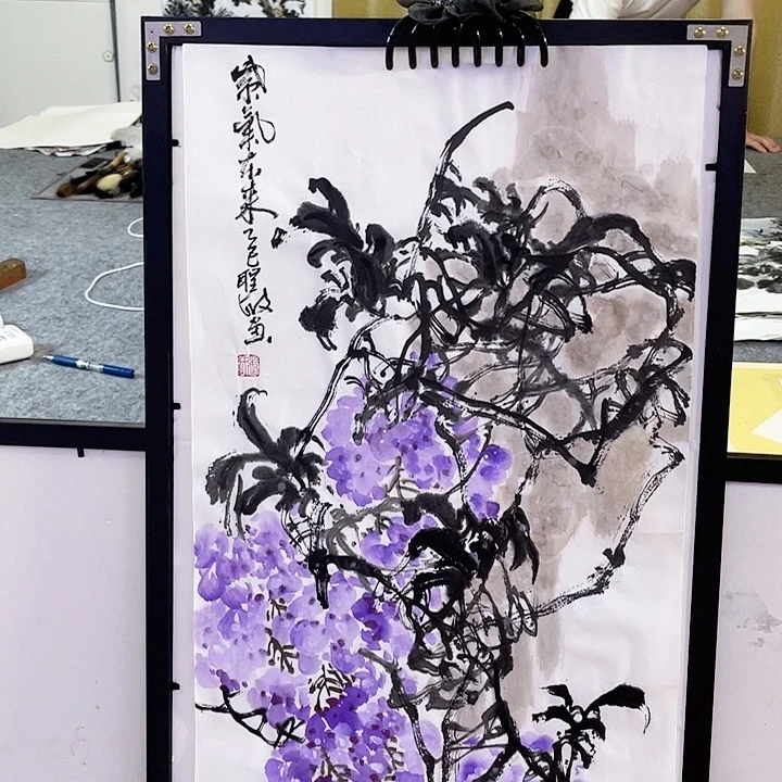 国画张圣敏先生纯手绘作品