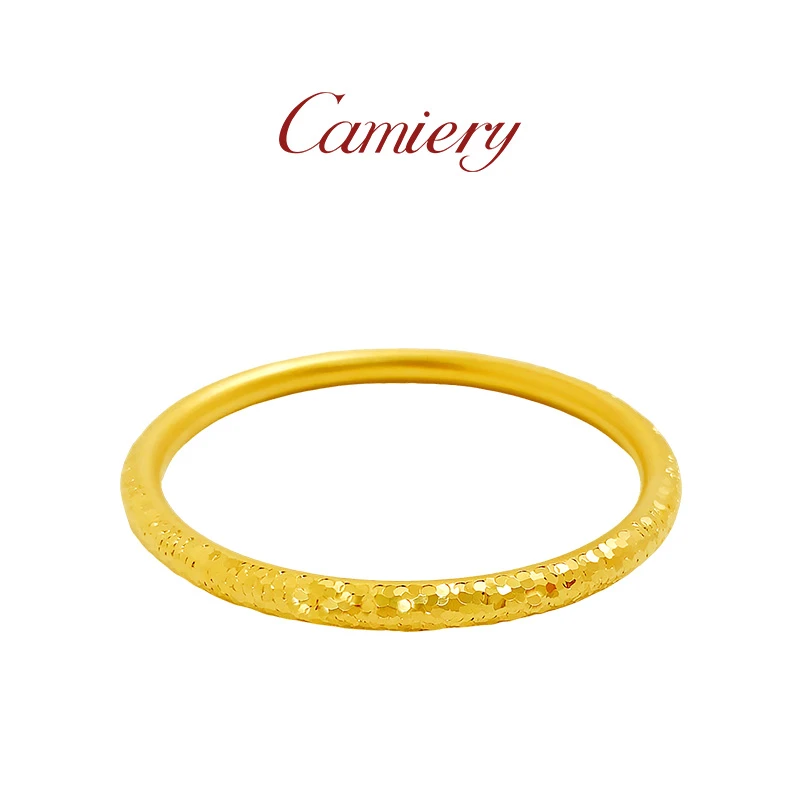 CAMIERY/卡美瑞 新中式岁碎碎冰圆条手镯