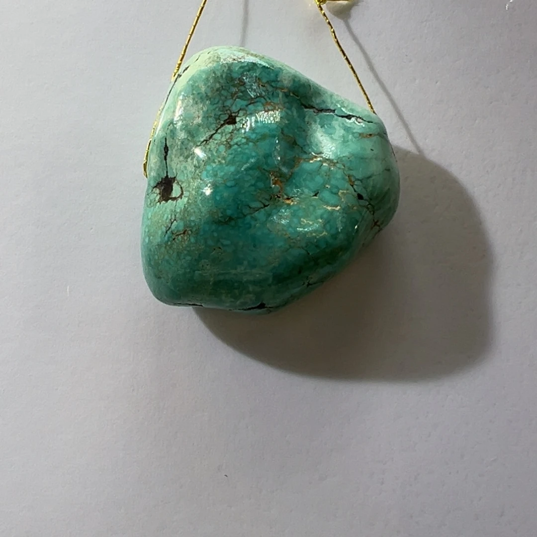 绿松石未镶嵌挂件