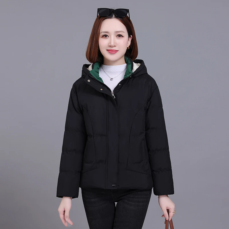 网红款冬季外套休闲冬装棉衣25-30岁女气质棉服防风保暖加厚外套