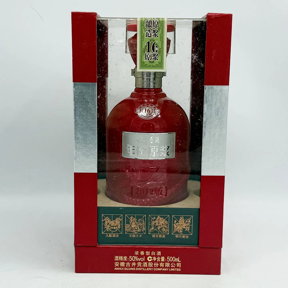 2012年古井年份原浆古16 （盒坏）50度500ml 1瓶装