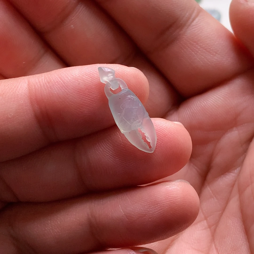 未镶嵌定制翡翠蟹钳