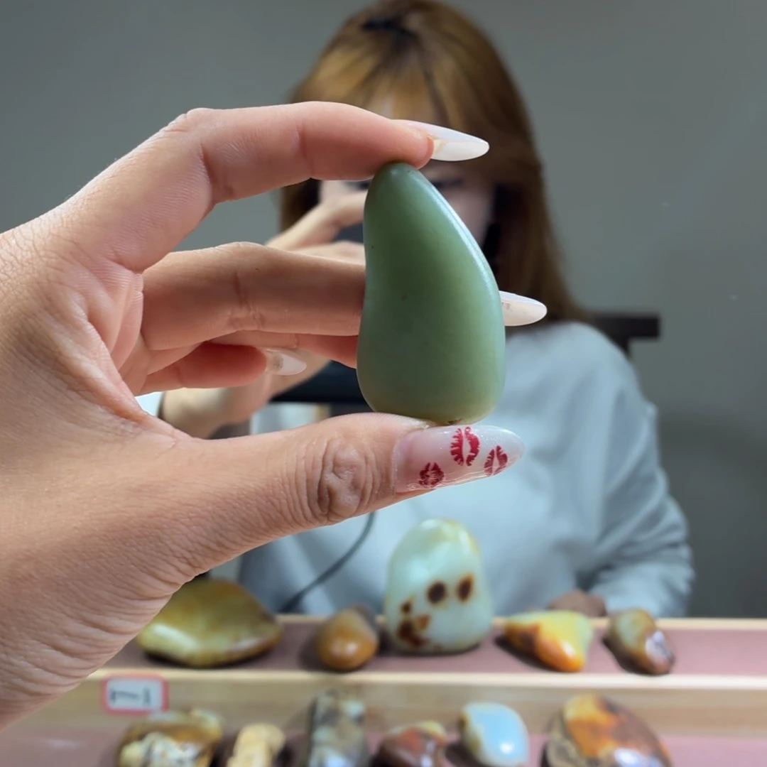 和田玉未镶嵌挂件33.2