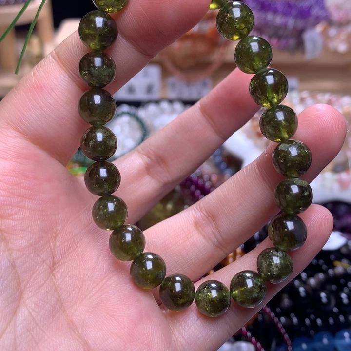 未镶嵌手串水晶8.5沙弗来