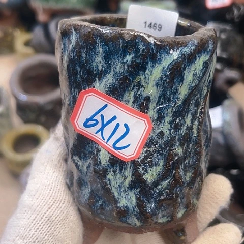 粗陶花盆手工花盆制作