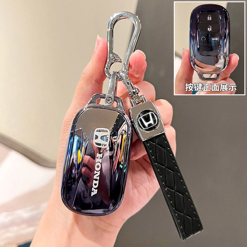 26新款本田crv汽车钥匙套雅阁皓影壳英诗派24/25型格urv全包思域