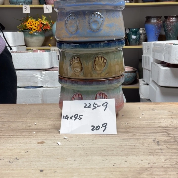 紫砂花盆多肉花盆微瑕9