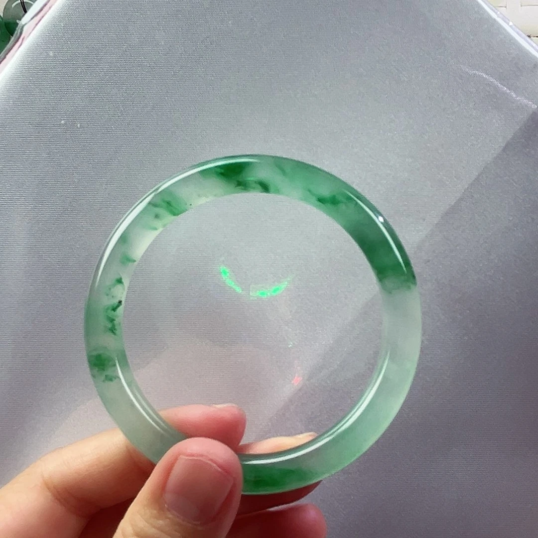 石英质玉未镶嵌手镯50.2