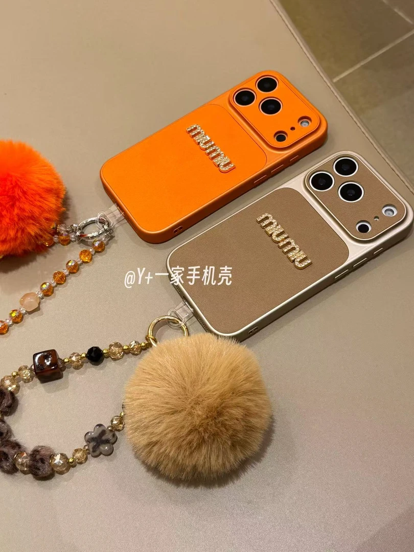 AI拍照键全包大视窗皮质水钻适用于苹果17promax手机壳16/15/14新