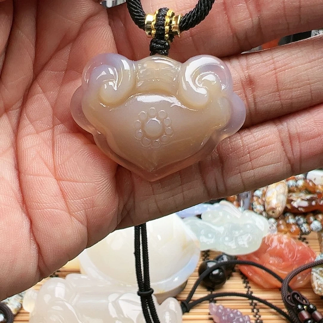 未镶嵌玛瑙/玉髓珠宝半成品