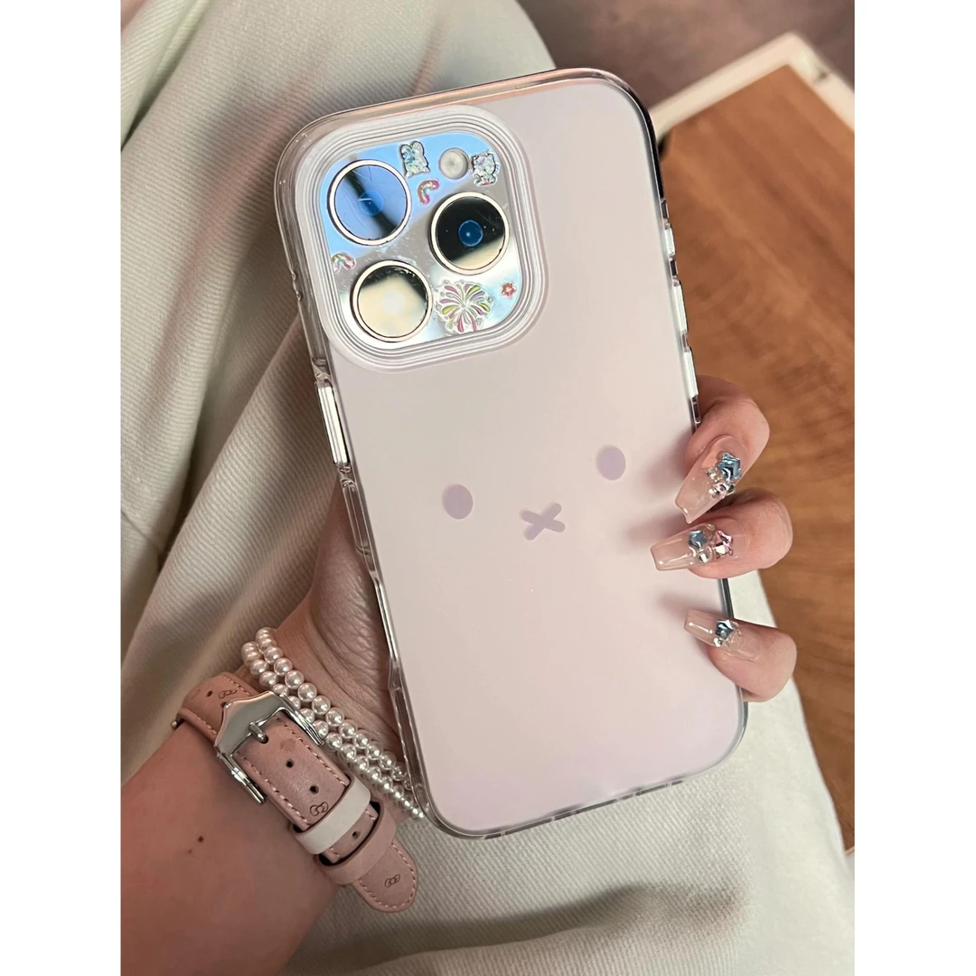 粉米菲兔适用苹果手机壳华为vivo小米荣耀oppo红米新款全包卡通女