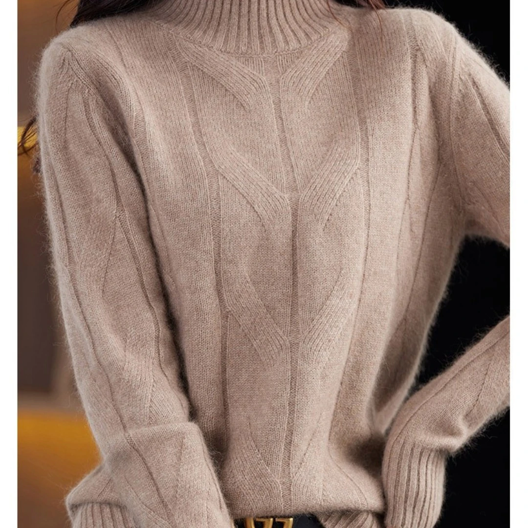 简单时尚默认瑕疵类型百搭宽松毛衣