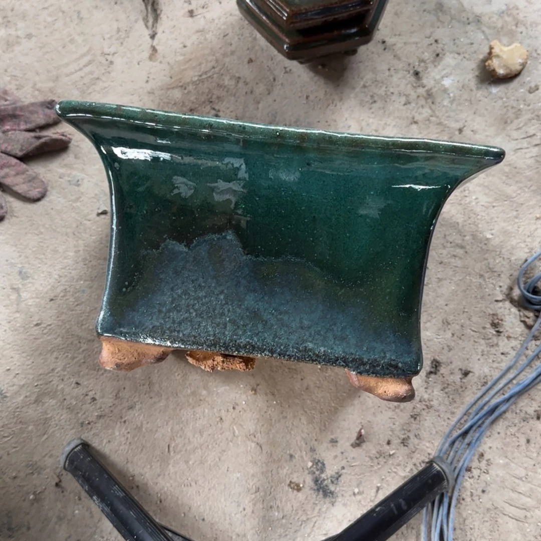 紫砂花盆中****头