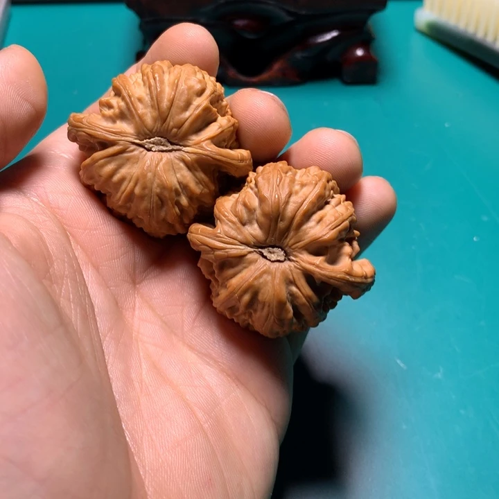 把件文玩核桃J*白狮子