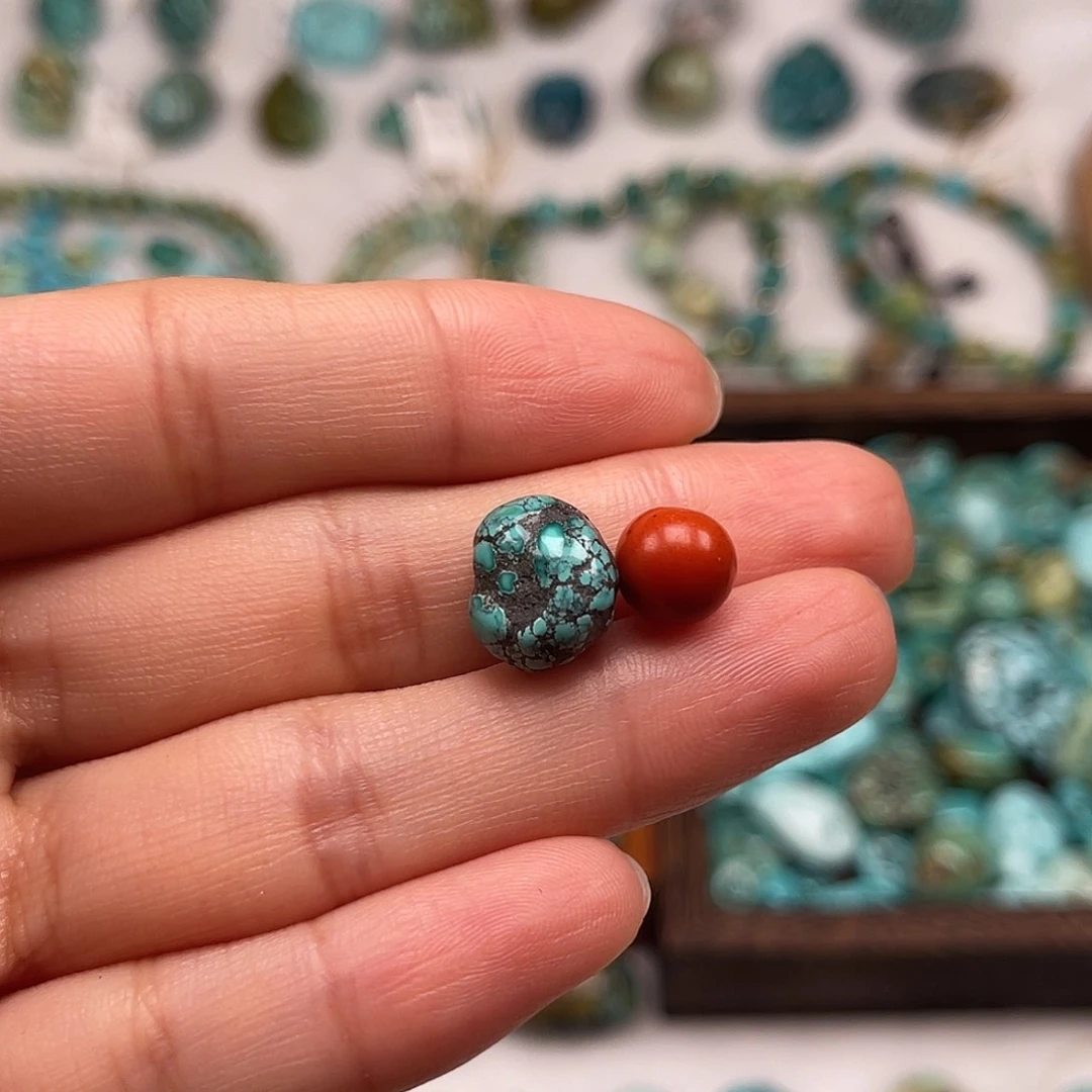 南红玛瑙未镶嵌颈饰